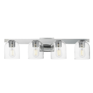 Maxim Lighting Scoop 4-Light Bath Vanity - 120V - Polished Chrome
