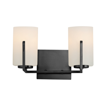Maxim Lighting Dart 2-Light Bath Vanity Light - 120V - Black