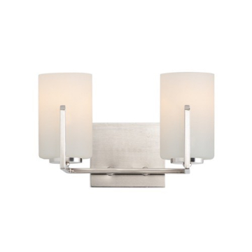 Maxim Lighting Dart 2-Light Bath Vanity Light - 120V - Satin Nickel