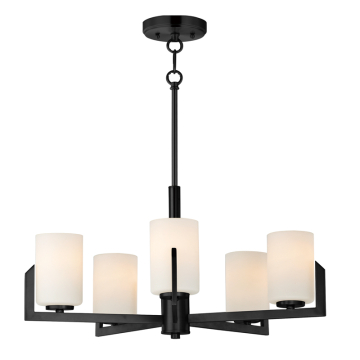 Maxim Lighting Dart 5-Light Chandelier - 120V - Black