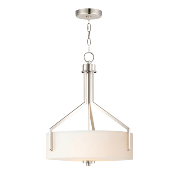 Maxim Lighting Dart 3-Light Pendant - 120V - Satin Nickel