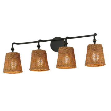 Maxim Lighting Baja 4-Light Bath Vanity Light - 120V - Dark Bronze