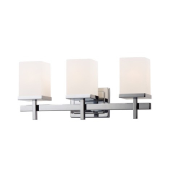 Maxim Lighting Tetra 3-Light Bath Vanity Light - 120V - Polished Chrome