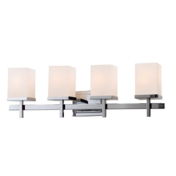 Maxim Lighting Tetra 4-Light Bath Vanity Light - 120V - Polished Chrome