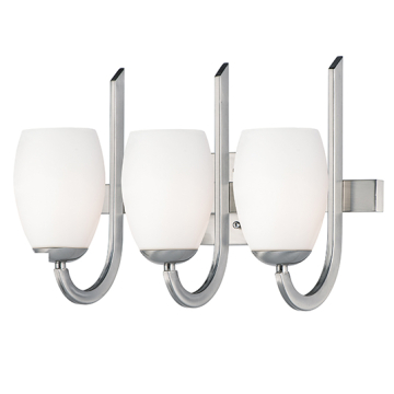 Maxim Lighting Taylor 3-Light Bath Vanity Light - 120V - Satin Nickel