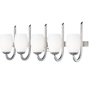 Maxim Lighting Taylor 5-Light Bath Vanity Light - 120V - Satin Nickel