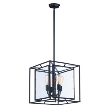 Maxim Lighting Era 4-Light Pendant - 120V - Black
