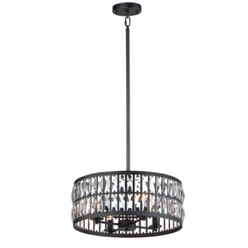 Maxim Lighting Madeline 4-Light Pendant - 120V - Black