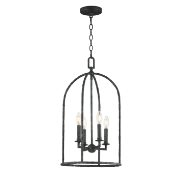 Maxim Lighting Martel 4-Light Pendant - 120V - Blacksmith