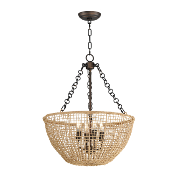 Maxim Lighting Cestino 4-Light Pendant - 120V - Antique Bronze