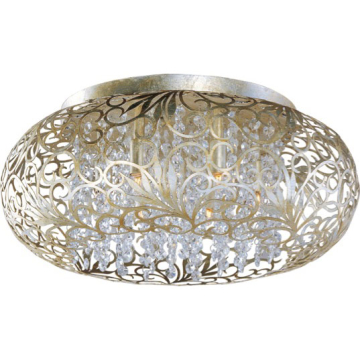 Maxim Lighting Arabesque 7-Light Flush Mount - 120V - Golden Silver
