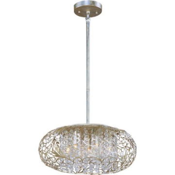 Maxim Lighting Arabesque 7-Light Pendant - 120V - Golden Silver