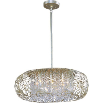 Maxim Lighting Arabesque 9-Light Pendant - 120V - Golden Silver