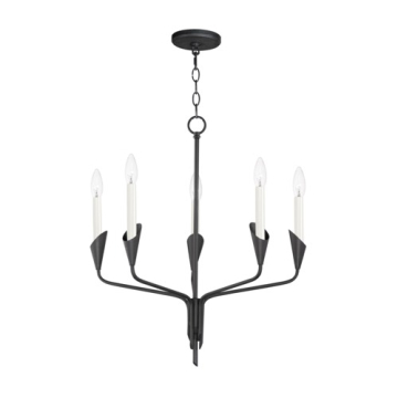 Maxim Lighting Calyx 5-Light Chandelier - 120V - Black