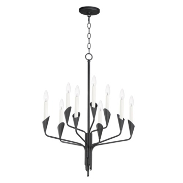 Maxim Lighting Calyx 9-Light Chandelier - 120V - Black