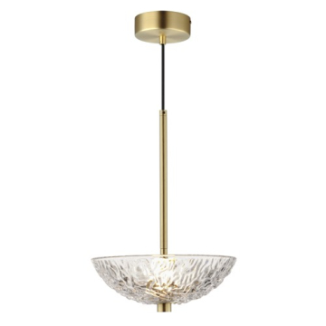 Maxim Lighting Metropolis LED Single Pendant - 3000K - 120V - Satin Brass
