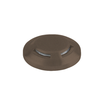 WAC Lighting 2" LED Round Quad Directional Top Surface Mounted Indicator Light - 4 Lumens - 2.8W - 2700K - 12V - Bronze
