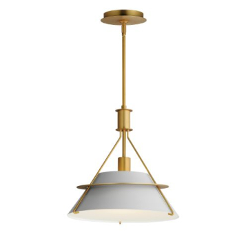 Maxim Lighting Lucas 1-Light Pendant - 120V - Natural Aged Brass