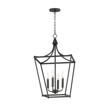 Maxim Lighting Clifton 4-Light Pendant - 120V - Black