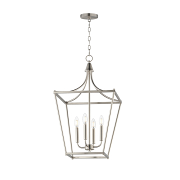 Maxim Lighting Clifton 4-Light Pendant - 120V - Satin Nickel
