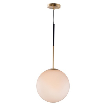 Maxim Lighting Vesper 1-Light Pendant - 120V - Satin Brass / Black