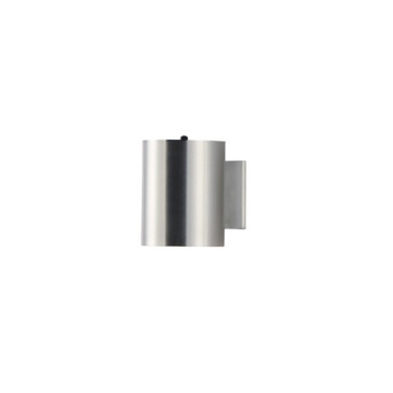 Maxim Lighting Outpost 1-Light 7" Outdoor Wall Sconce - Photocell - 120V - Brushed Aluminum