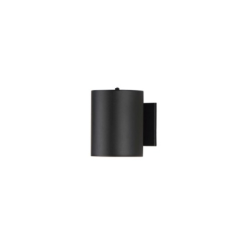 Maxim Lighting Outpost 1-Light 7" Outdoor Wall Sconce - Photocell - 120V - Black