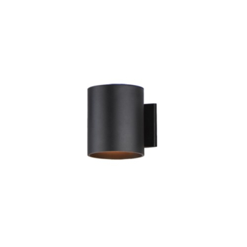 Maxim Lighting Outpost 1-Light 6" x 7" Outdoor Wall Sconce - 120V - Black
