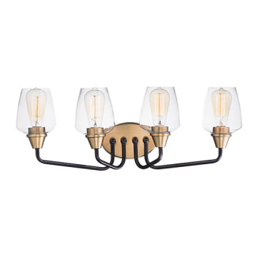 Maxim Lighting Goblet 4-Light Bath Vanity Light - 120V - Bronze / Antique Brass