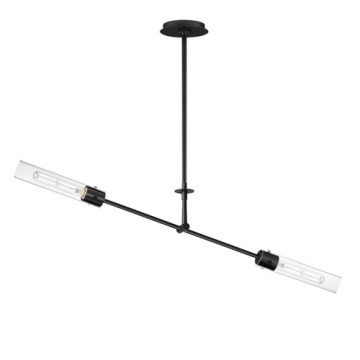 Maxim Lighting Equilibrium 2-Light Pendant - 120V - Black