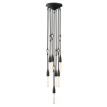 Maxim Lighting Pioneer 7-Light Pendant - 120V - Anthracite