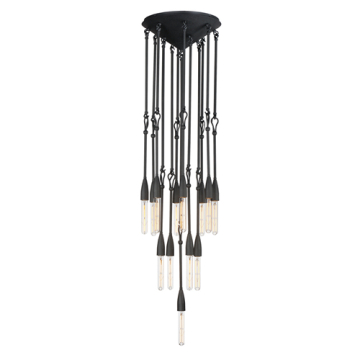 Maxim Lighting Pioneer 13-Light Pendant - 120V - Anthracite