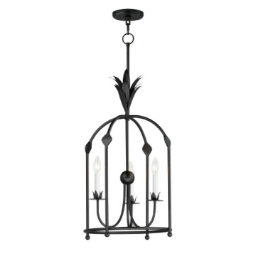 Maxim Lighting Paloma 3-Light Foyer Pendant - 120V - Anthracite