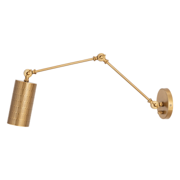 Maxim Lighting Shaka 1-Light Swing Arm Wall Sconce - 120V - Weathered Brass