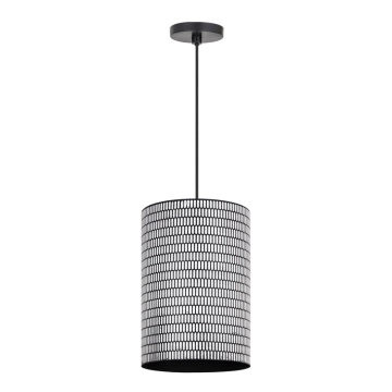 Maxim Lighting Shaka 1-Light Pendant - 120V - Black / White