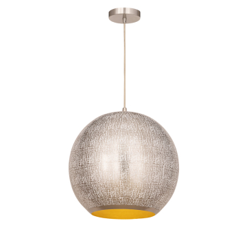 Maxim Lighting Aurelia 14" 1-Light Pendant - 120V - White