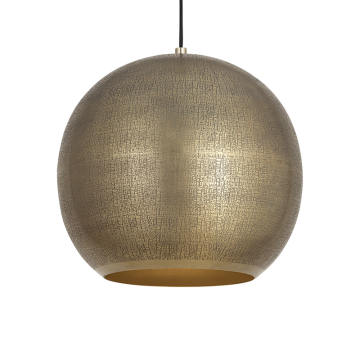Maxim Lighting Aurelia 20" 1-Light Pendant - 120V - Weathered Brass