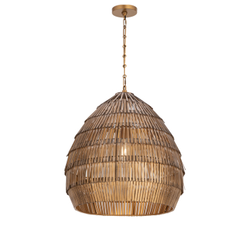 Maxim Lighting Gilda Large Pendant - 120V - Antique Brass