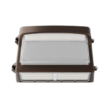 Litetronics 2-In-1 LED Wall Pack - Traditional Or Full Cutoff - CCT Selectable - 120-277V - Dark Bronze