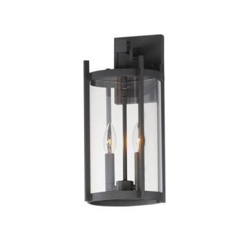 Maxim Lighting Belfry 2-Light Wall Sconce - 120V - Black