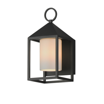 Maxim Lighting Aldous 1-Light Small Outdoor Sconce - 120V - Black