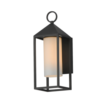 Maxim Lighting Aldous 1-Light Outdoor Sconce - 120V - Black