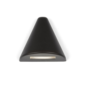 WAC Lighting LED Cone Deck and Patio Light - 75 Lumens - 2.8W - 2700K - 12V - Black