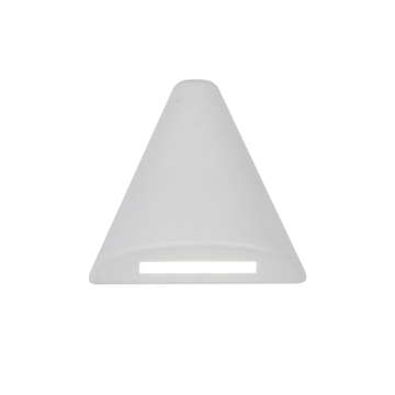 WAC Lighting LED Cone Deck and Patio Light - 75 Lumens - 2.8W - 2700K - 12V - White