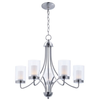 Maxim Lighting Mod 5-Light LED Chandelier - 3000K - 120V - Satin Nickel