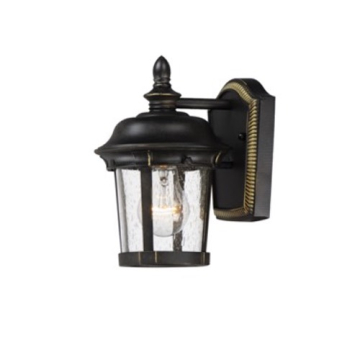 Maxim Lighting Dover Die Cast 1-Light Outdoor Wall Lantern - 120V - Bronze