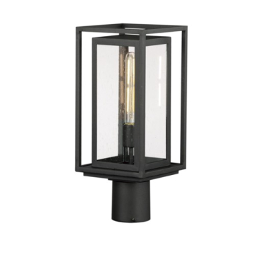 Maxim Lighting Cabana 1-Light Outdoor Post Mount - 120V - Black