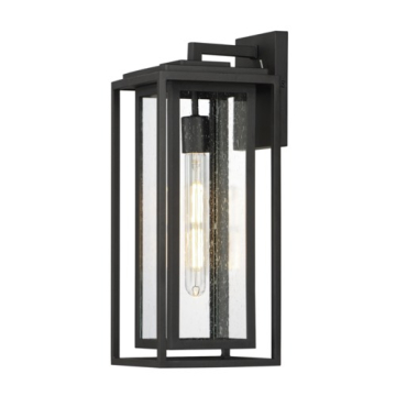 Maxim Lighting Cabana 1-Light Large Outdoor Sconce - 120V - Black