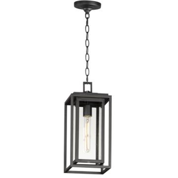 Maxim Lighting Cabana 1-Light Outdoor Hanging Pendant - 120V - Black