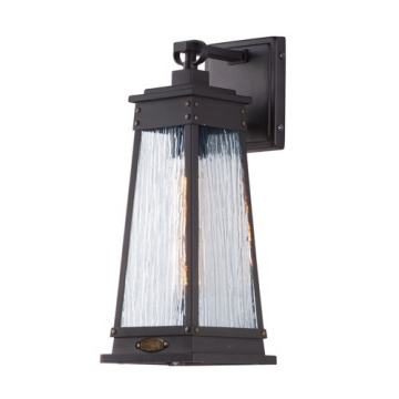 Maxim Lighting Schooner 1-Light Outdoor Sconce - 120V - Olde Brass